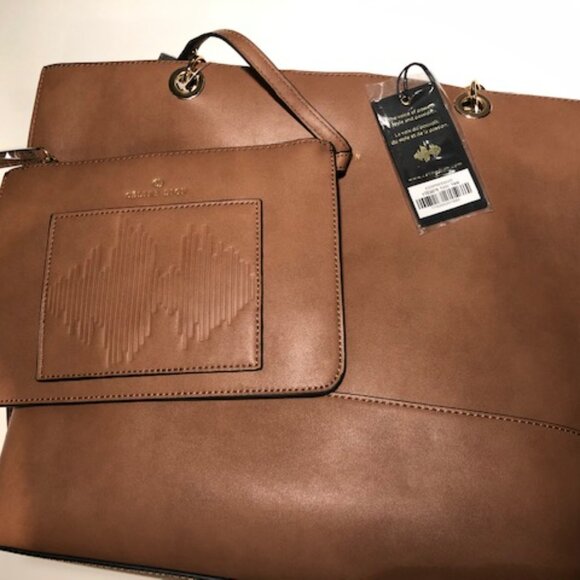 NEW Celine Dion Tote Bag light brown - Picture 1 of 9